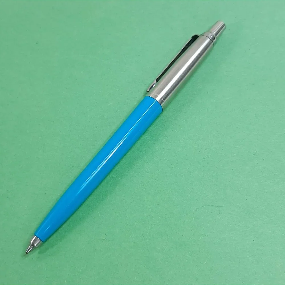 Parker‎ Jotter Pen teal blue turquoise Ballpoint magenta arrow Made UK  Vintage